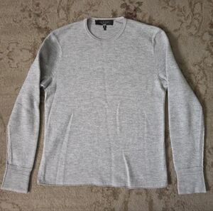 Rag & Bone Heather Gray Knit Top